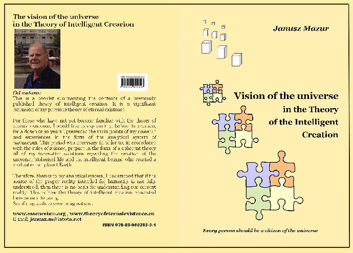 Cover_Vision of universe in Theory of the Intelligent creation